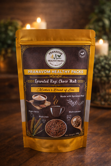 Sprouted Ragi Choco Mix