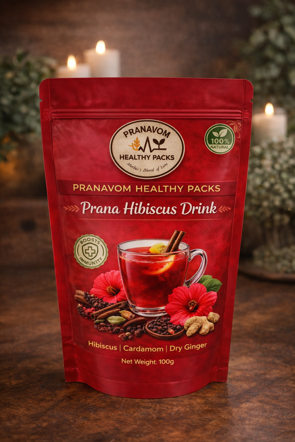 Prana Hibiscus Drink